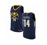Women Nike Denver Nuggets #14 Gary Harris Swingman Navy Blue NBA Jersey - City Edition