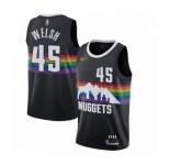 Women's Denver Nuggets #45 Thomas Welsh Swingman Black Basketball Jersey - 2019-20 City Edition