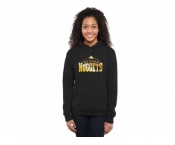 Women's Denver Nuggets Gold Collection Pullover Hoodie Black