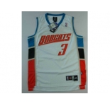 nba charlotte bobcats #3 wallace white swingman