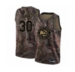 Men's Atlanta Hawks #30 Damian Jones Swingman Camo Realtree Collection Basketball Jersey