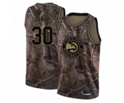 Men's Atlanta Hawks #30 Damian Jones Swingman Camo Realtree Collection Basketball Jersey