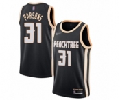 Men's Atlanta Hawks #31 Chandler Parsons Swingman Black Basketball Jersey - 2019-20 City Edition