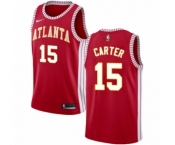 Men's Nike Atlanta Hawks #15 Vince Carter Swingman Red NBA Jersey Statement Edition