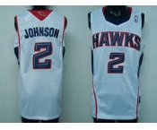 nba atlanta hawks #2 joe johnson white