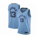 Youth Memphis Grizzlies #13 Jaren Jackson Jr. Swingman Blue Finished Basketball Jersey Statement Edition