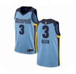 Youth Memphis Grizzlies #3 Grayson Allen Swingman Light Blue Basketball Jersey Statement Edition