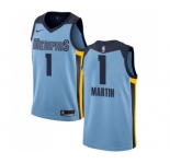 Youth Nike Memphis Grizzlies #1 Jarell Martin Authentic Light Blue NBA Jersey Statement Edition