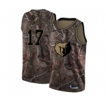 Youth Nike Memphis Grizzlies #17 Garrett Temple Swingman Camo Realtree Collection NBA Jersey