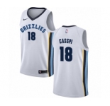 Youth Nike Memphis Grizzlies #18 Omri Casspi Swingman White NBA Jersey - Association Edition