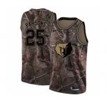 Youth Nike Memphis Grizzlies #25 Chandler Parsons Swingman Camo Realtree Collection NBA Jersey