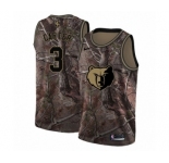 Youth Nike Memphis Grizzlies #3 Jevon Carter Swingman Camo Realtree Collection NBA Jersey