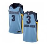 Youth Nike Memphis Grizzlies #3 Shareef Abdur-Rahim Swingman Light Blue NBA Jersey Statement Edition