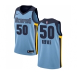 Youth Nike Memphis Grizzlies #50 Bryant Reeves Swingman Light Blue NBA Jersey Statement Edition