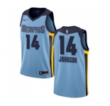 Women's Nike Memphis Grizzlies #14 Brice Johnson Authentic Light Blue NBA Jersey Statement Edition