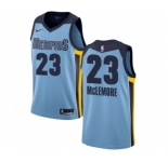 Women's Nike Memphis Grizzlies #23 Ben McLemore Authentic Light Blue NBA Jersey Statement Edition