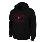 Atlanta Falcons Heart & Soul Pullover Hoodie D.Blue