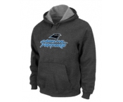 Carolina Panthers Authentic Logo Pullover Hoodie D.Grey