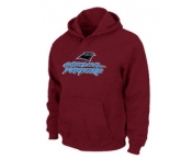 Carolina Panthers Authentic Logo Pullover Hoodie RED