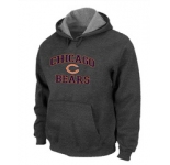 Chicago Bears Heart & Soul Pullover Hoodie D.Grey