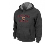 Chicago Bears Heart & Soul Pullover Hoodie D.Grey