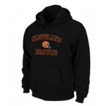 Cleveland Browns Heart & Soul Pullover Hoodie Black