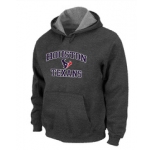 Houston Texans Heart & Soul Pullover Hoodie D.Grey