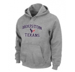 Houston Texans Heart & Soul Pullover Hoodie Grey