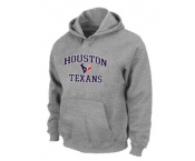 Houston Texans Heart & Soul Pullover Hoodie Grey