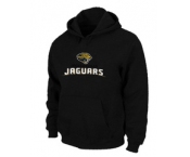 Jacksonville Jaguars Authentic Logo Pullover Hoodie Black