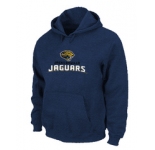 Jacksonville Jaguars Authentic Logo Pullover Hoodie D.Blue
