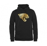 Mens Jacksonville Jaguars Pro Line Black Gold Collection Pullover Hoodie