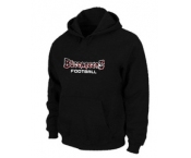 Tampa Bay Buccaneers font Pullover Hoodie Black