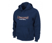 Tampa Bay Buccaneers font Pullover Hoodie D.Blue