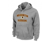 Washington Red Skins Heart & Soul Pullover Hoodie Grey