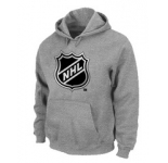 NHL Logo Big & Tall Pullover Hoodie Grey