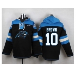 Nike Carolina Panthers #10 Corey Brown Black Player Pullover NFL Hoodie