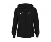 Women Carolina Panthers Stadium Rally Full Zip Hoodie Black