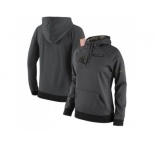 Women's Carolina Panthers Anthracite Salute to Service Player Performance Hoodie