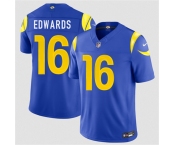 Men's Los Angeles Rams #16 Tru Edwards Royal 2026 F.U.S.E. Vapor Limited Football Stitched Jersey