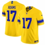 Men's Los Angeles Rams #17 Davante Adams Yellow 2026 F.U.S.E. Vapor Limited Football Stitched Jersey
