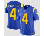 Men's Los Angeles Rams #4 Konata Mumpfield Royal 2026 F.U.S.E. Vapor Limited Football Stitched Jersey