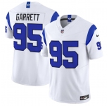 Men's Los Angeles Rams #95 Myles Garrett White 2026 F.U.S.E. Vapor Limited Football Stitched Jersey