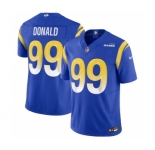 Men's Los Angeles Rams #99 Aaron Donald Royal 2023 F.U.S.E. Vapor Untouchable Limited Stitched Jersey