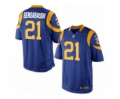 Men's Nike Los Angeles Rams #21 Coty Sensabaugh Limited Royal Blue Alternate NFL Jersey
