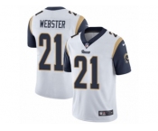 Men's Nike Los Angeles Rams #21 Kayvon Webster Vapor Untouchable Limited White NFL Jersey