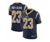 Men's Nike Los Angeles Rams #23 Nickell Robey-Coleman Vapor Untouchable Limited Navy Blue Team Color NFL Jersey