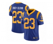 Men's Nike Los Angeles Rams #23 Nickell Robey-Coleman Vapor Untouchable Limited Royal Blue Alternate NFL Jersey