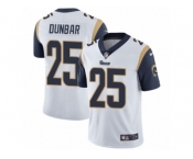 Men's Nike Los Angeles Rams #25 Lance Dunbar Vapor Untouchable Limited White NFL Jersey