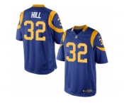 Men's Nike Los Angeles Rams #32 Troy Hill Limited Royal Blue Alternate NFL Jersey